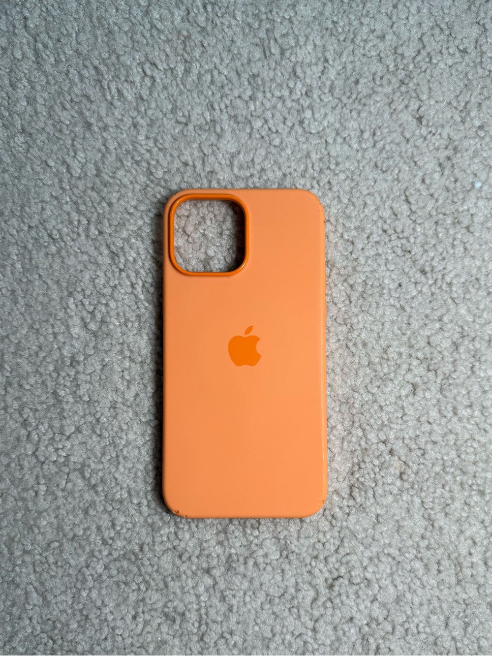 Apple Silicone iPhone 13 Pro Max Case in Marigold